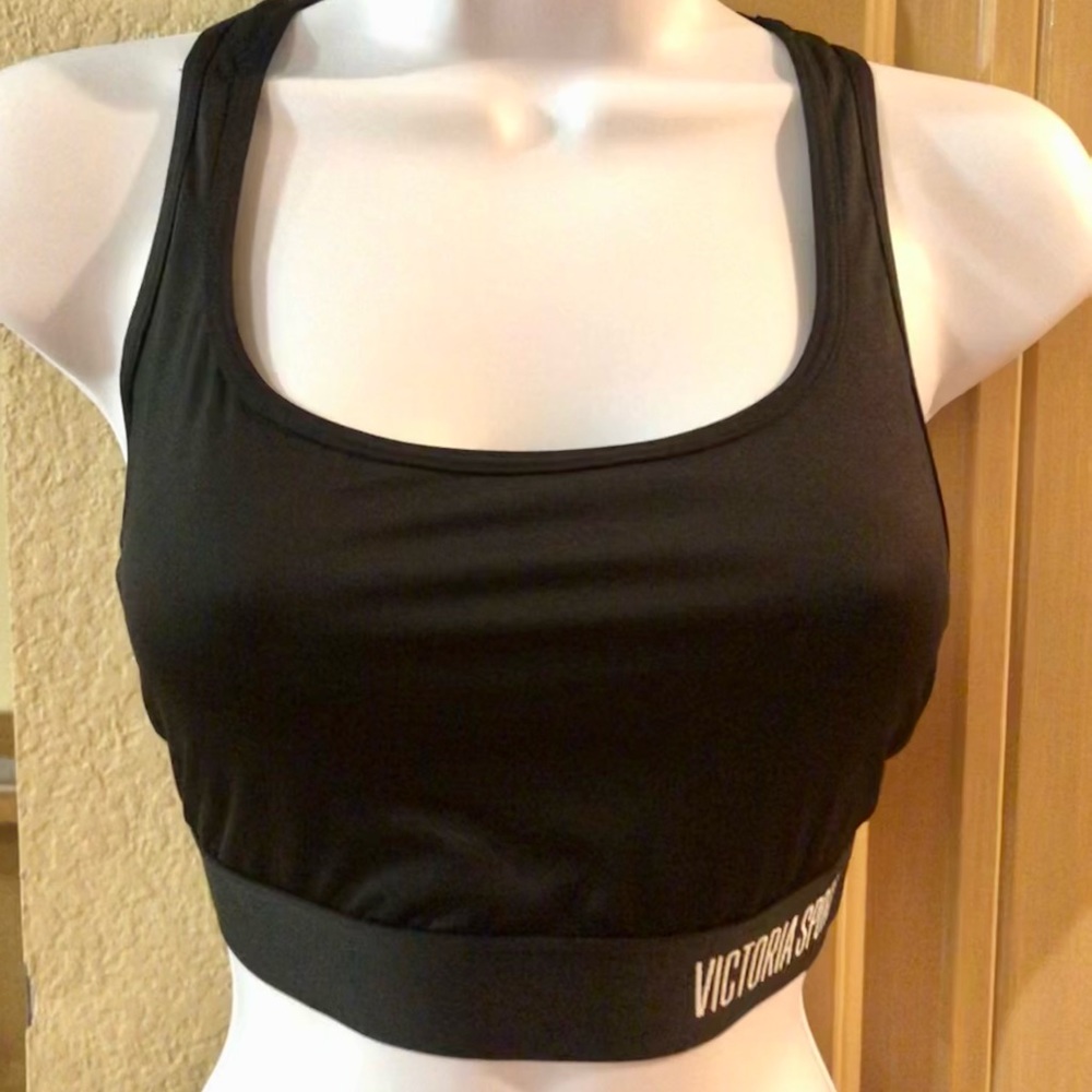 EUC Victoria’s Secret Black gradient sports bra XL